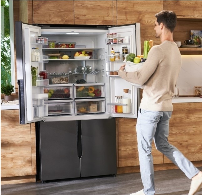 Large french door fridge freezer deals