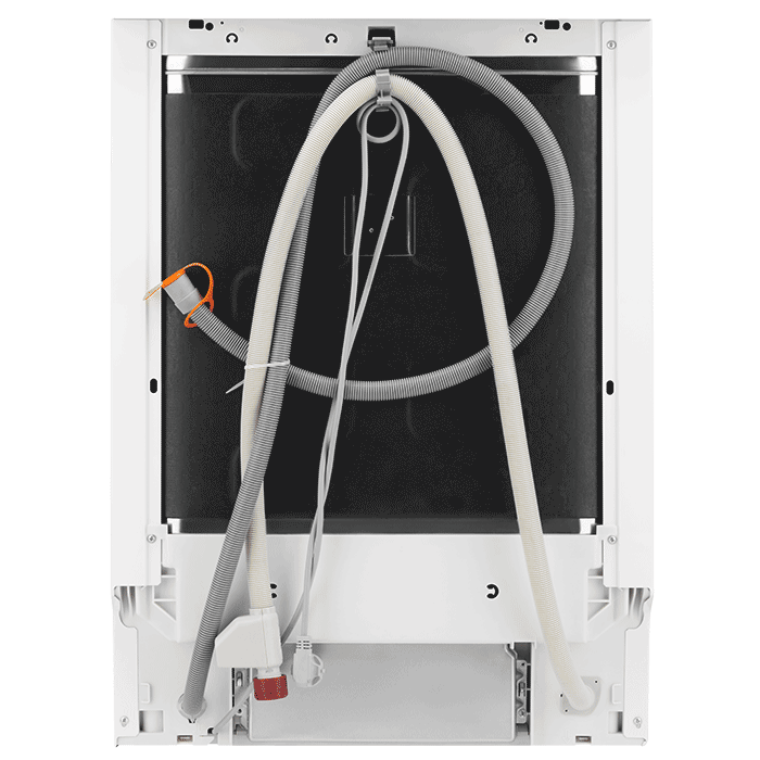 60cm UltimateCare 700 semiintegrated dishwasher with 14 place settings