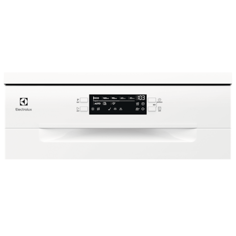 Electrolux ESA47220SW 60cm UltimateCare 300 freestanding dishwasher with 13 place settings