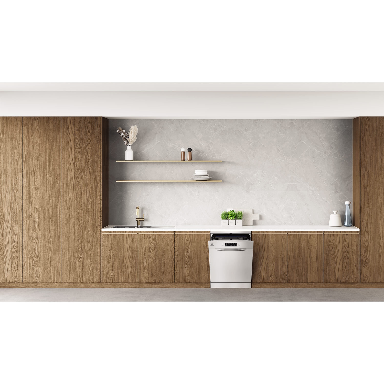 Electrolux ESM48310SX 60cm UltimateCare 700 freestanding dishwasher with 14 place settings - View 3