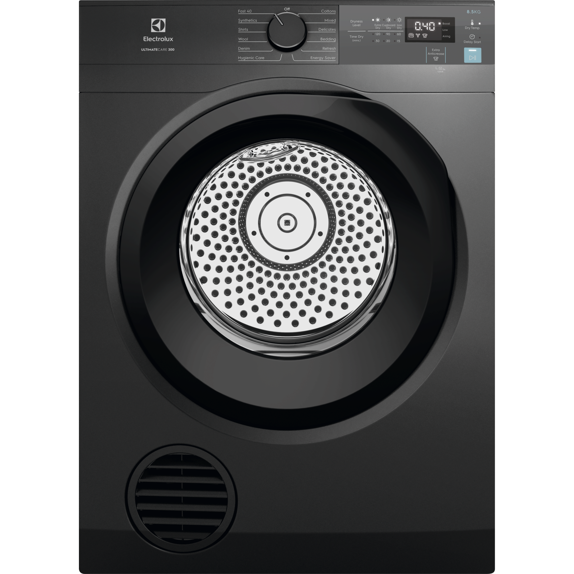 Electrolux EDV854N3SB 8.5kg UltimateCare 300 Vented Dryer
