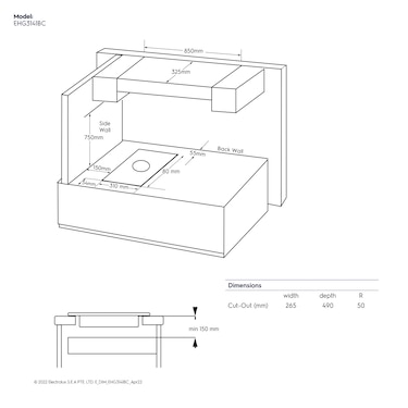 Electrolux EHG3141BC 31cm UltimateTaste 300 1-burner built-in gas hob - View 5