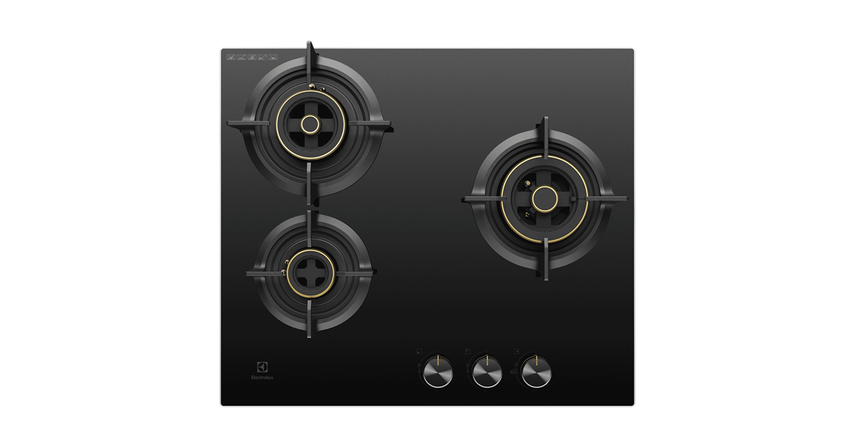60cm UltimateTaste 300 3burner builtin gas hob EHG6330BC