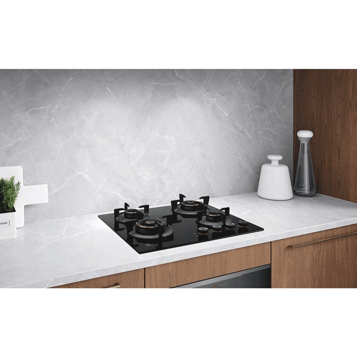 Electrolux Electrolux EHG6430BC 60cm UltimateTaste 300 4-burner built-in gas hob - EHG6430BC - Gas Hob