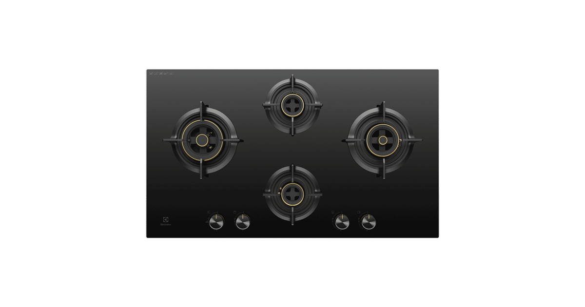 90cm UltimateTaste 300 4burner builtin gas hob EHG9430BCD