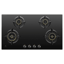 90cm UltimateTaste 300 4-burner built-in gas hob