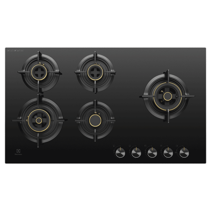 Electrolux Electrolux EHG9530BC 90cm UltimateTaste 300 5-burner built-in gas hob - EHG9530BC - Gas Hob