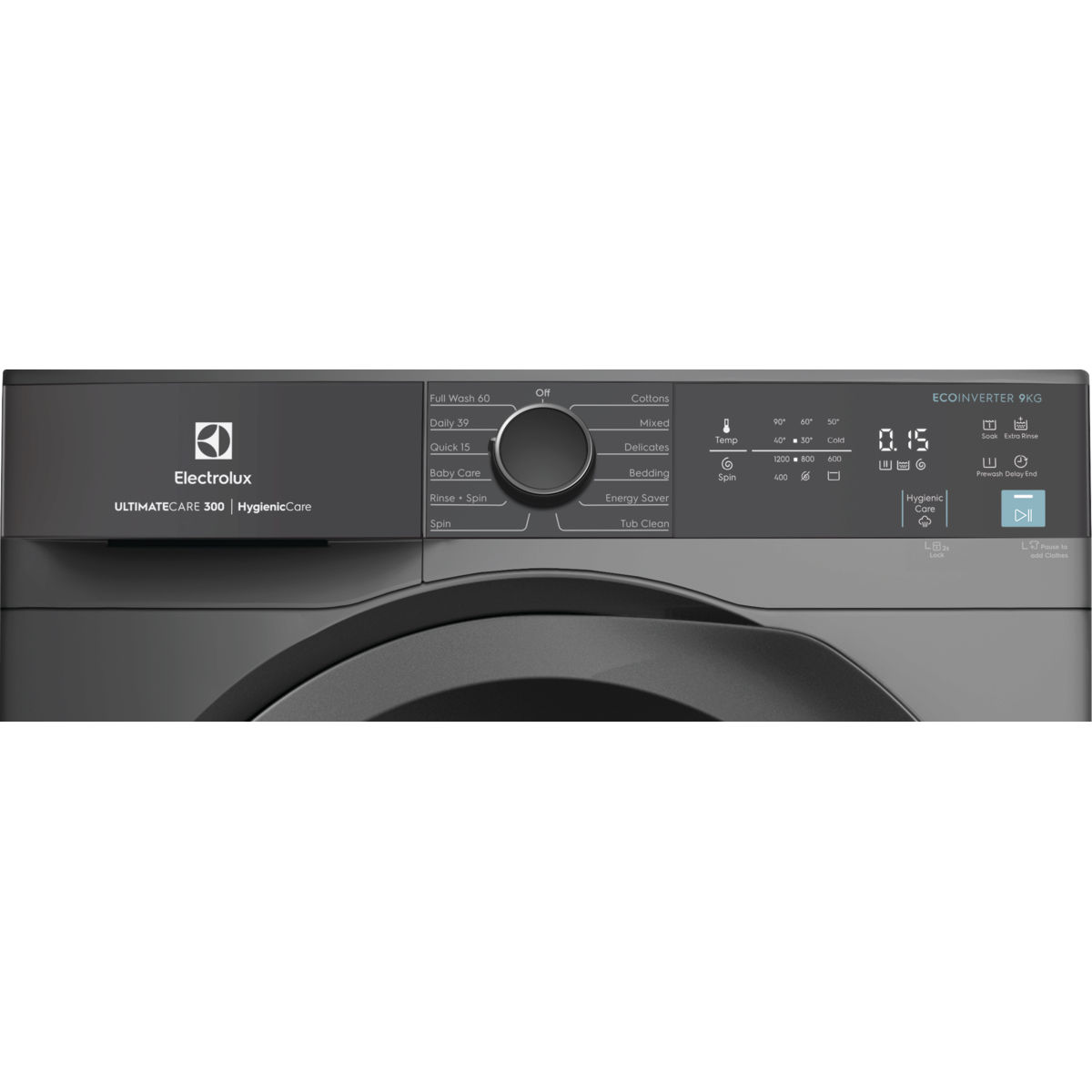 Electrolux Electrolux EWF9024M3SB 9kg UltimateCare 300 front load washing machine - EWF9024M3SB - Washing Machine