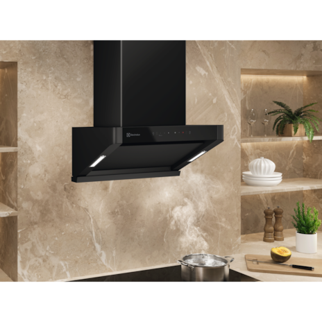 Electrolux ECS6939KB 60cm 700 Series semi vertical hood - View 2