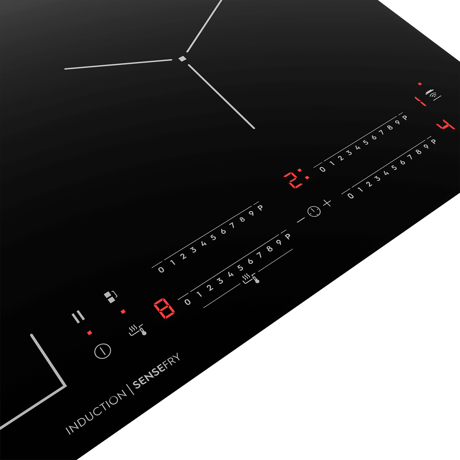 60cm UltimateTaste 700 4burner induction hob EHI645BE Electrolux India
