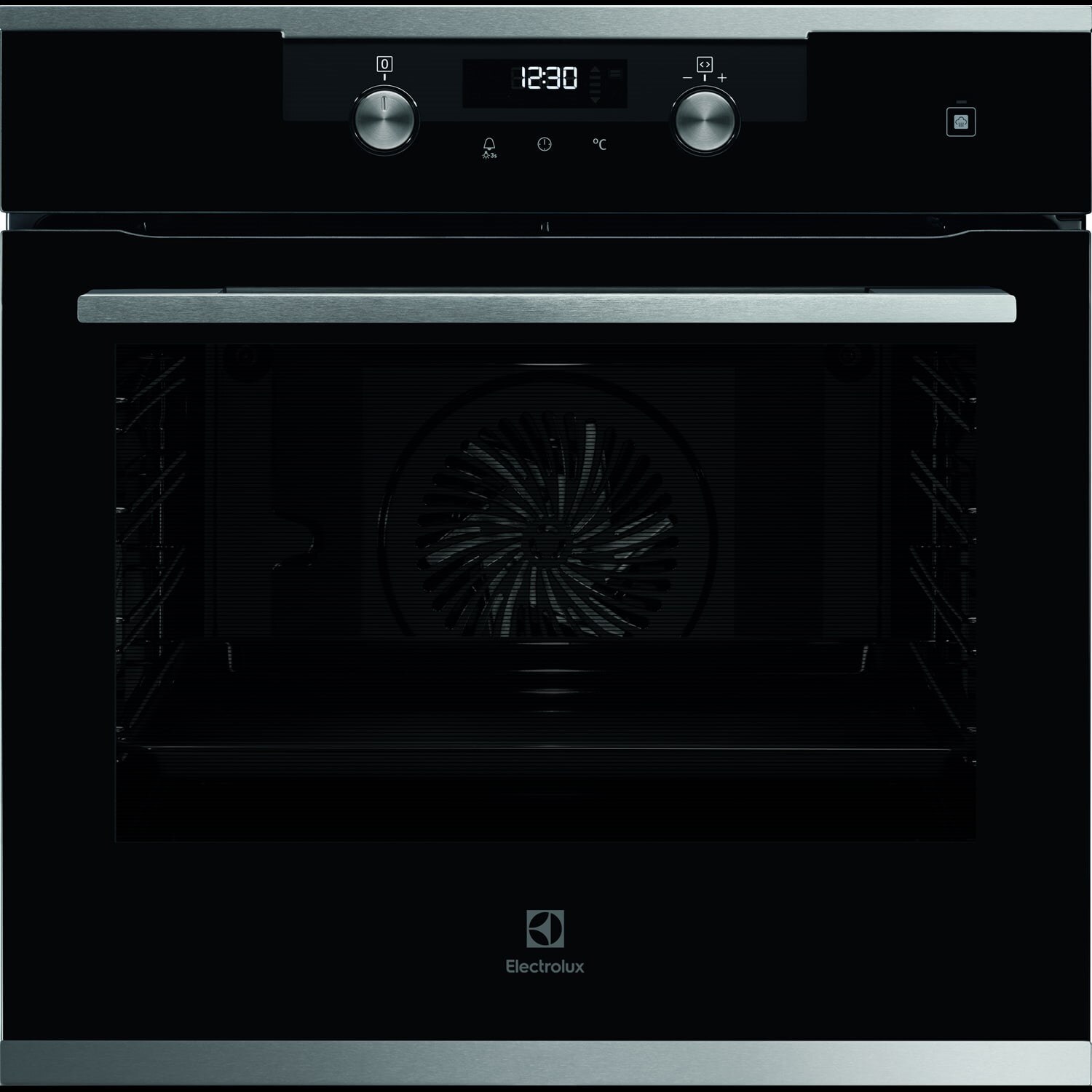 60cm UltimateTaste 500 builtin single oven with 72L capacity