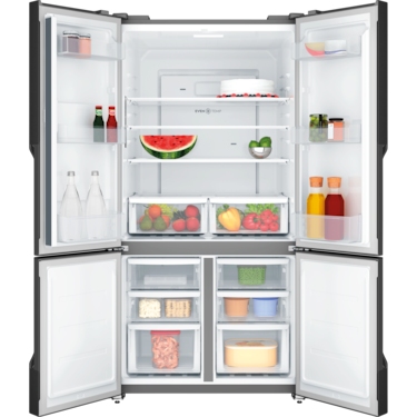 Electrolux EQE5600B-B 564L 700 Series Quad door refrigerator - View 6