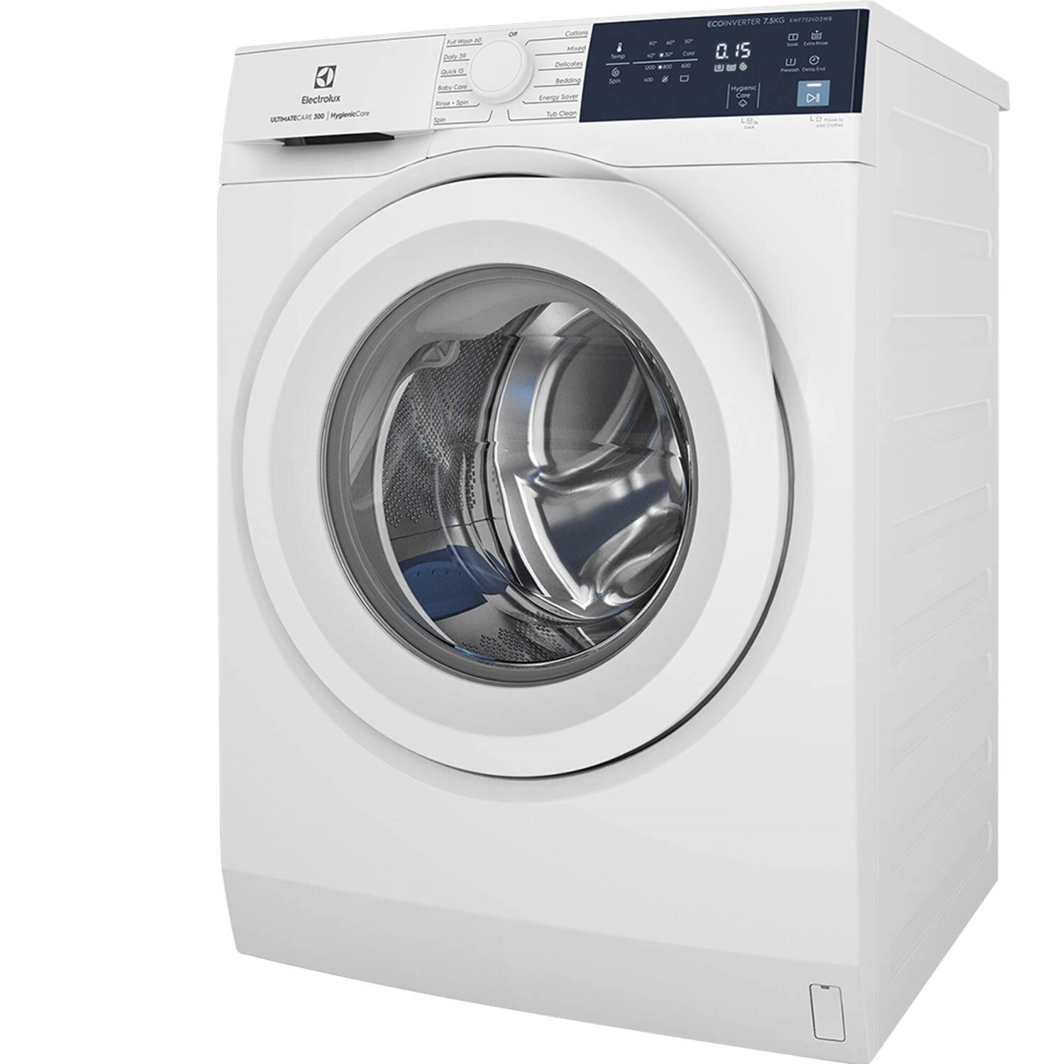 7.5kg UltimateCare 300 front load washing machine EWF7524D3WB