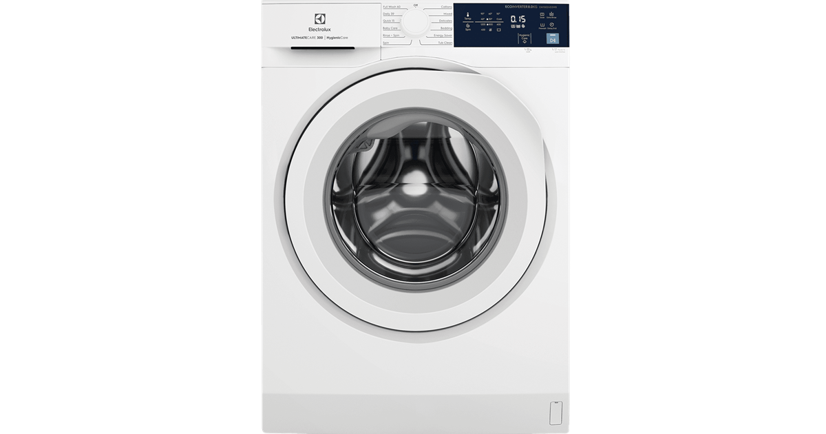 8kg UltimateCare 300 front load washing machine EWF8024D3WB